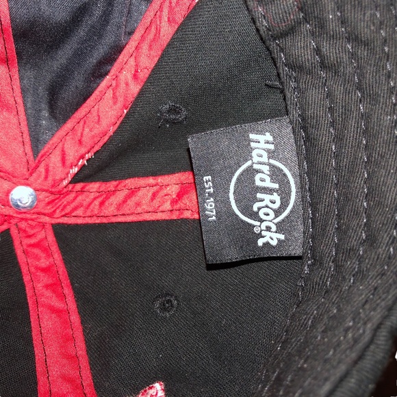 Unisex HardRock Hotel tag Biloxi adjustable cap hat embroidered US flag graphic - Picture 5 of 7